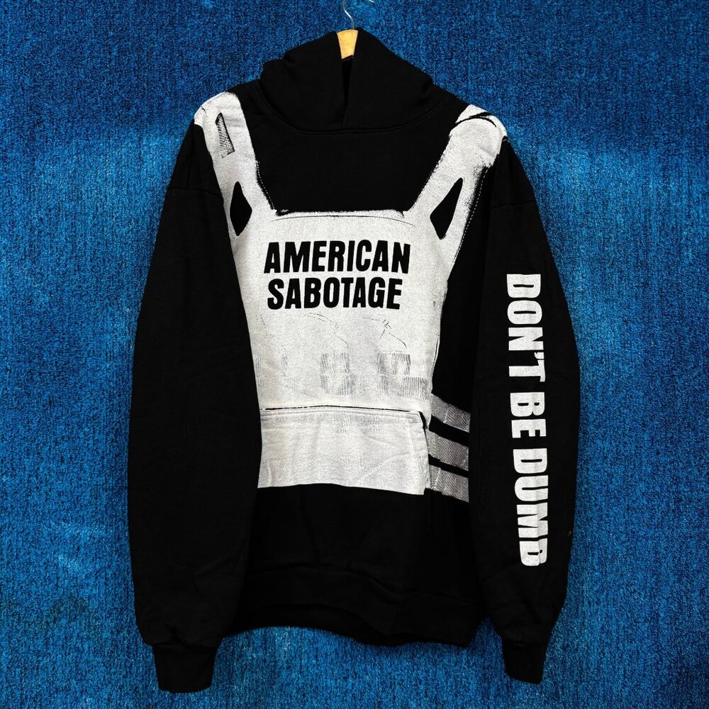 ASAP Rocky x AWGE American Sabotage Dont Be Dumb Hoodie 2XL